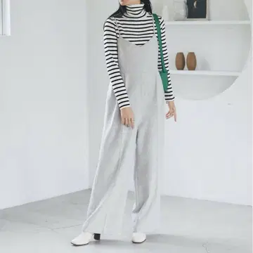 러브티크 봉봉 와이드 팬츠 올인원