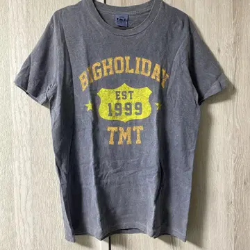 T.M.T. 그레이 티셔츠 L 사이즈