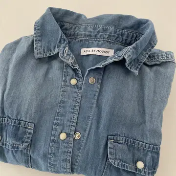 AZUL BY MOUSSY 데님 셔츠 긴팔