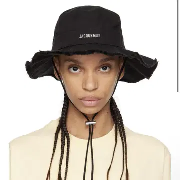 JACQUEMUS 블랙 버킷햇