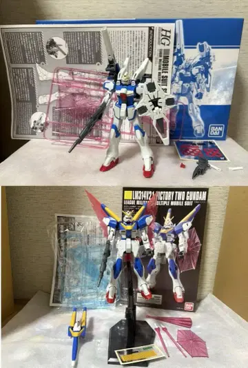 3점 HG 세컨드V HGUC V2 건담 확장 이펙트 유닛 빛의 날개