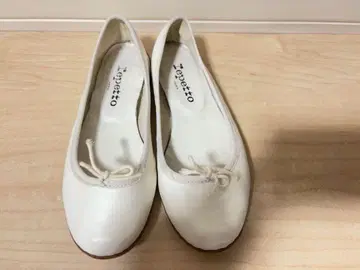 스테디셀러 레페토 Repetto 화이트 발레 슈즈 22cm