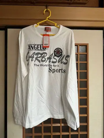ANGELLO GARABASUS 긴팔 티셔츠 화이트