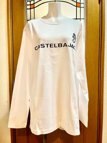 CASTELBAJAC 화이트 긴팔 티셔츠 L 사이즈