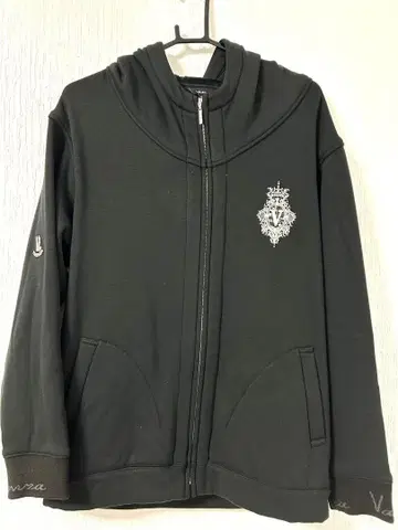 VALENZA 40 후드 부착 블랙 후드티