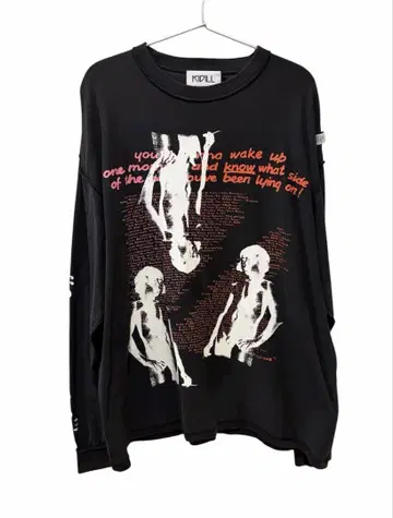 이번 시즌 kidill SEDITIONARIES LONG SLEEVE T