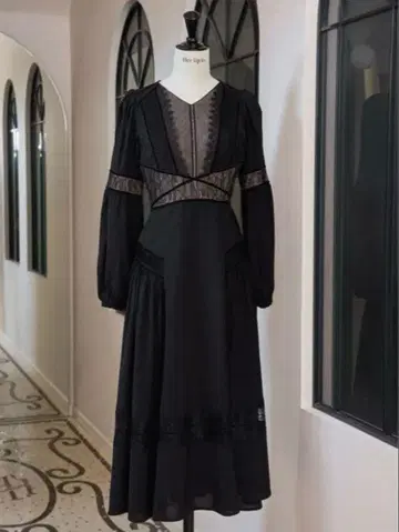 Social Lace Flare Dress herlipto