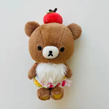 갈색 곰돌이 모으기 봉제 인형 후르츠