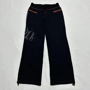 GLAD NEWS waist zip sweat pants