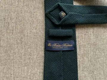 Brooks Brothers 다크 그린 니트 타이
