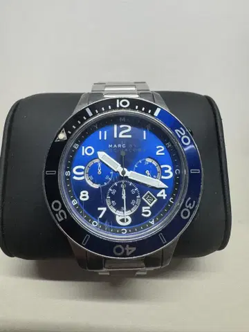 MARC BY MARC JACOBS 손목시계 MBM5055 블루 x 실버