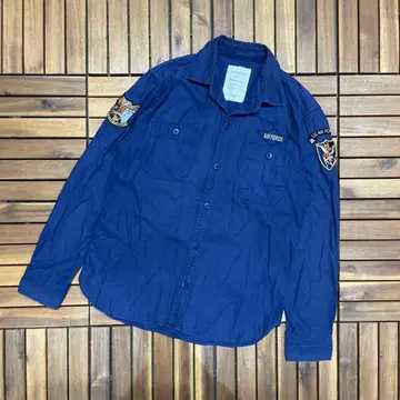휴스턴 긴팔 밀리터리 셔츠 US AIR FORCE