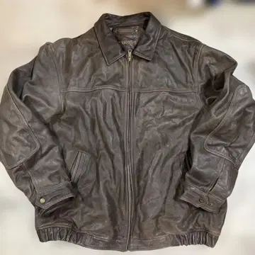 00's 세인트 존스베이 카우 레더 자켓 XL