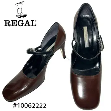 REGAL 앵클 스트랩 펌프스 스퀘어토