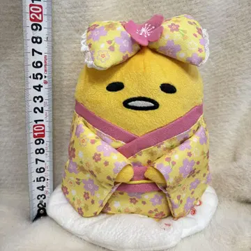 산리오 구데타마 기모노 봉제 인형