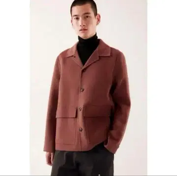 COS 브라운 자켓 EUR S