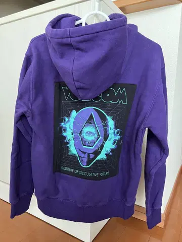 VOLCOM 후드티 퍼플 S 사이즈