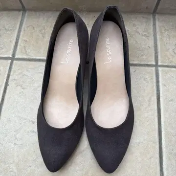 르 시엘라 다크 브라운 하이힐 24.5cm