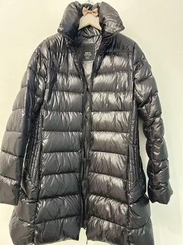 TATRAS 블랙 롱 다운 자켓