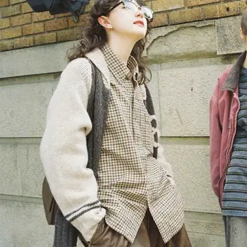 [ 새상품급 ] 프릭스스토어 노티카 건클럽 버튼 다운 셔츠 브라운