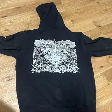 HIPHOP 블랙 후드티 XL