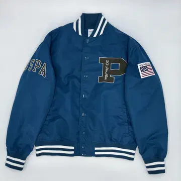 U.S. Polo Assn. 블루 나일론 자켓 M