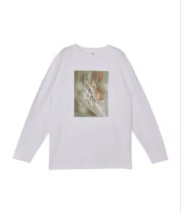 Ameri NO NORMAL EGG LONG SLEEVE TEE 화이트