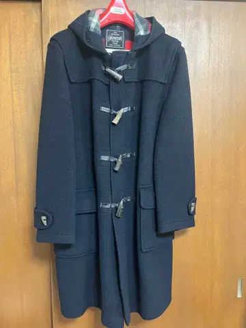 네이비 더플 코트 후드 부착 MADE IN ENGLAND used 제품