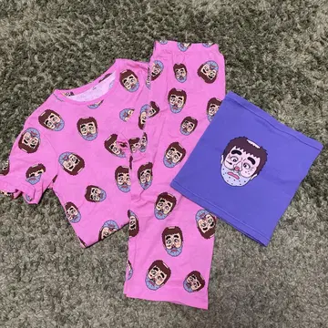 이상한 아저씨 파자마 M 복대 세트 할로윈 분장