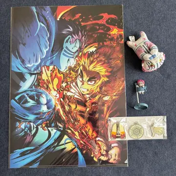 귀멸의 칼날 아카자 굿즈 세트