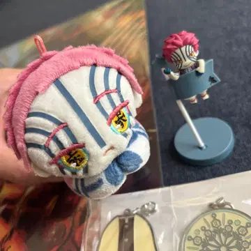 귀멸의 칼날 아카자 굿즈 세트