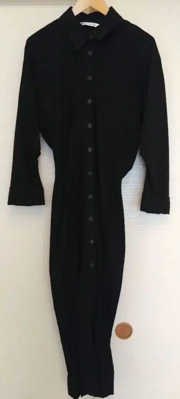 ZARA 블랙 셔츠 원피스