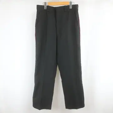 새상품급 멕시코제 코드 자수 센터 프레스 슬랙스 팬츠 구제 의류 32