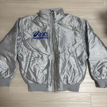 asics 실버 자켓 팬츠 세트