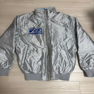 asics 실버 자켓 팬츠 세트