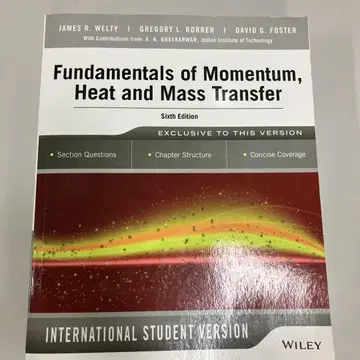 Fundamentals of Momentum, Heat and Mass