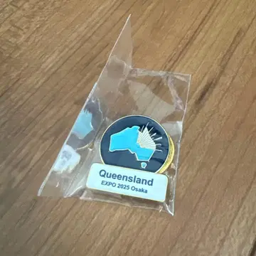 오사카 만박 Queensland EXPO 2025 핀 배지