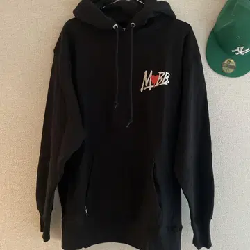 MOBB 블랙 후드티
