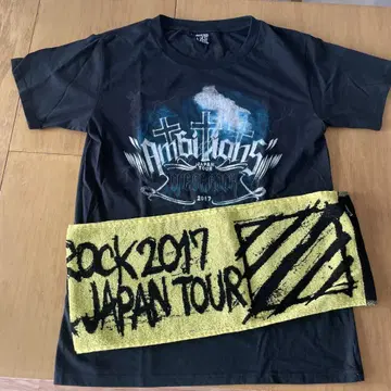 ONE OK ROCK 2017 Ambitions 티셔츠 타월 2종 세트