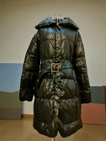 BLACKNOIR 블랙노이아 블랙 롱 다운 코트