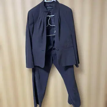 HAVE A NICE TRIP 다크 브라운 팬츠 셋업