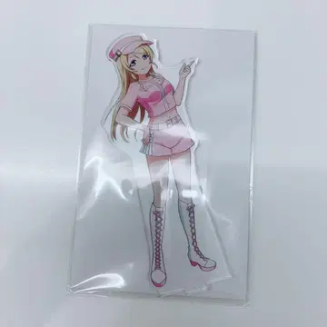 러브 라이브 아야세 에리 girly pink 빅 아크릴 스탠드