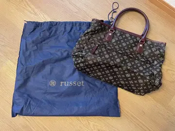 russet 브라운 토트백