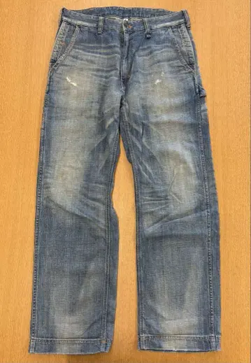 발처 저널 스탠다드 데미지 데님 페인터 팬츠