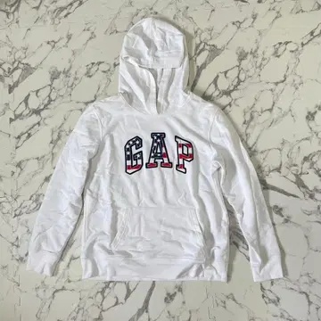 GAP 미국 국기 후드티 S 사이즈 화이트