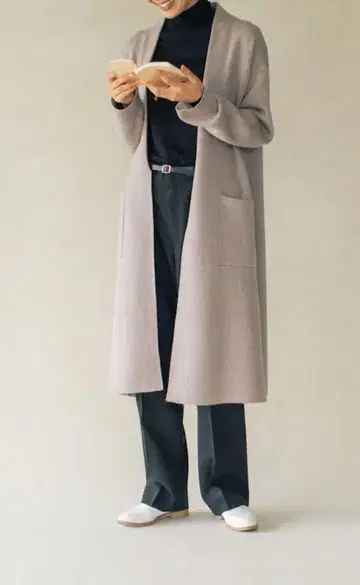 [가디건 이상, 코트 미만] 가볍고 따뜻한 코디건 베이지