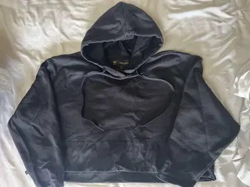 marimekko adidas 후드티 크롭 블랙