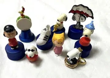 헤이세이 레트로 PEANUTS 스누피 펩시 피규어 인형 9점