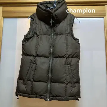 챔피온 champion 다운 베스트 여성용 L 브라운