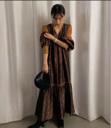 Ameri POSIE 2WAY NOSTALGIC DRESS